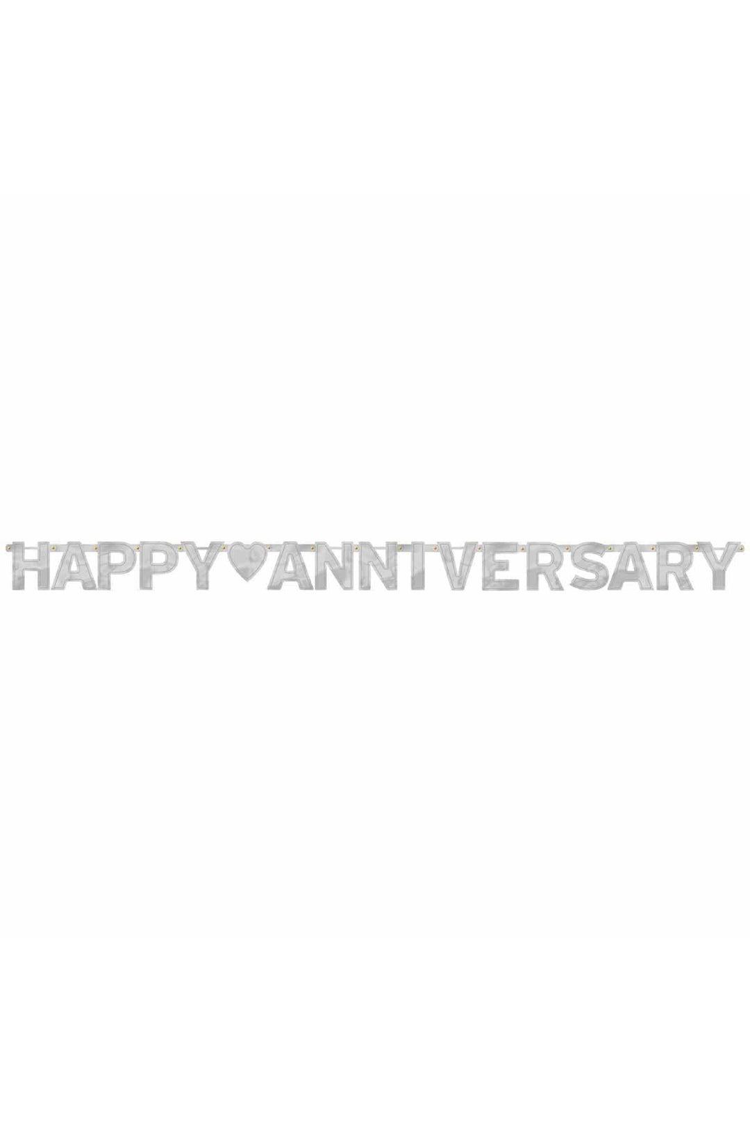 ANNIVERSARY LETTER BANNER 2.3 M - PartyExperts