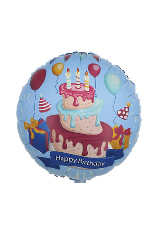 Arabic HBD Foil Balloon 22inch BLUE - PartyExperts