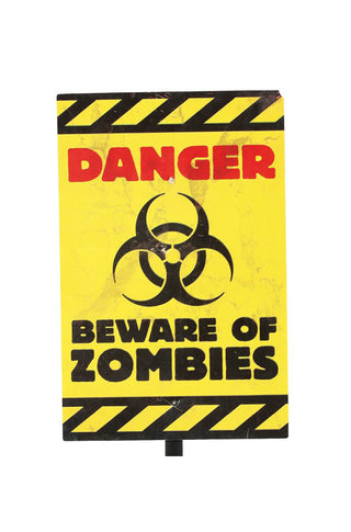 Assorted Halloween Danger Sign.