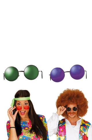 Assorted Large Hippy Glasses.