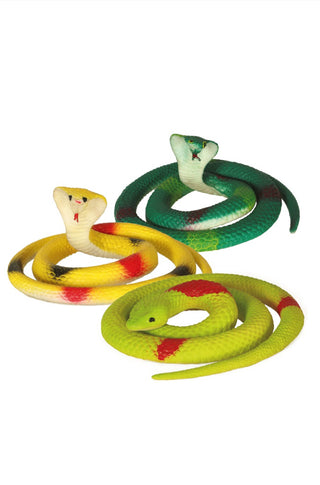 ASSORTED LATEX SNAKES - PartyExperts