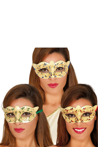 Assorted Small Venetian Masks.