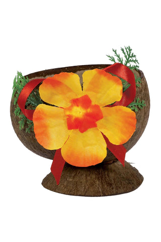 Authentic Coconut Cup With Flower - PartyExperts