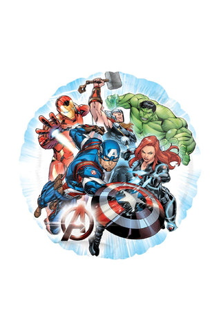 AVENGERS ANIMATED FOIL BALLOON 18INCH - PartyExperts
