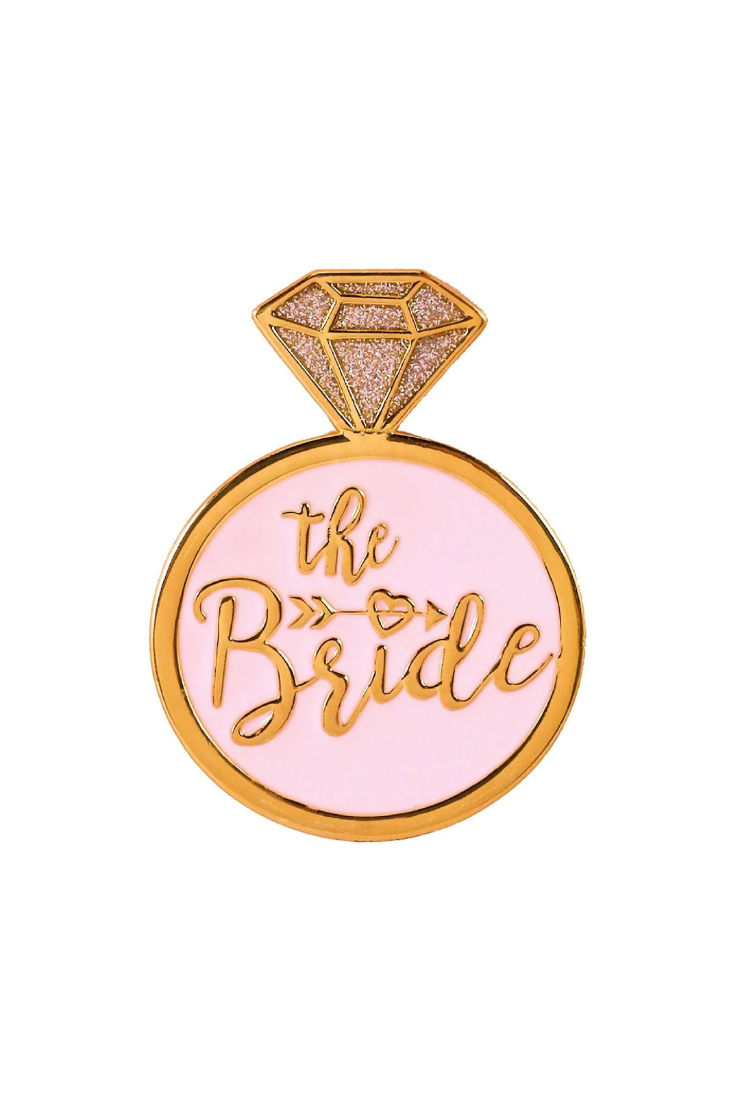 Bachelorette Enamel Metal Pin - PartyExperts