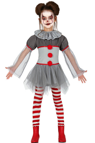 Bad Clown Girl Costume.