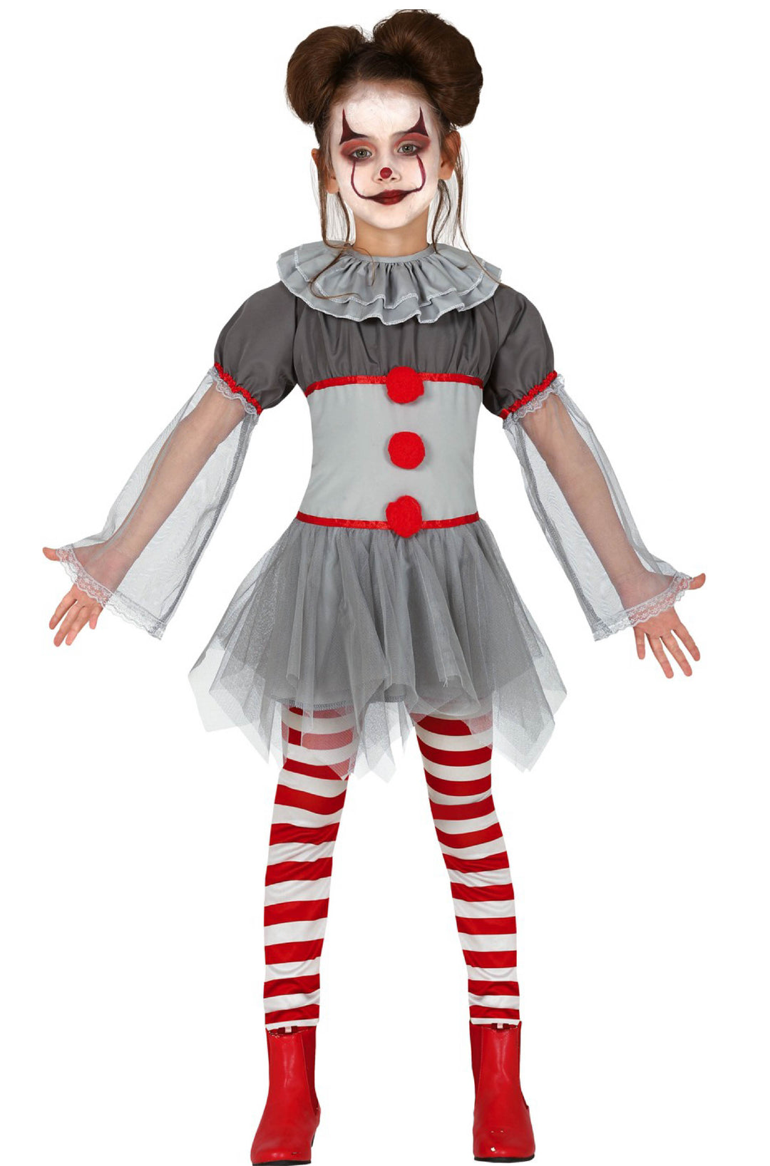 Bad Clown Girl Costume.