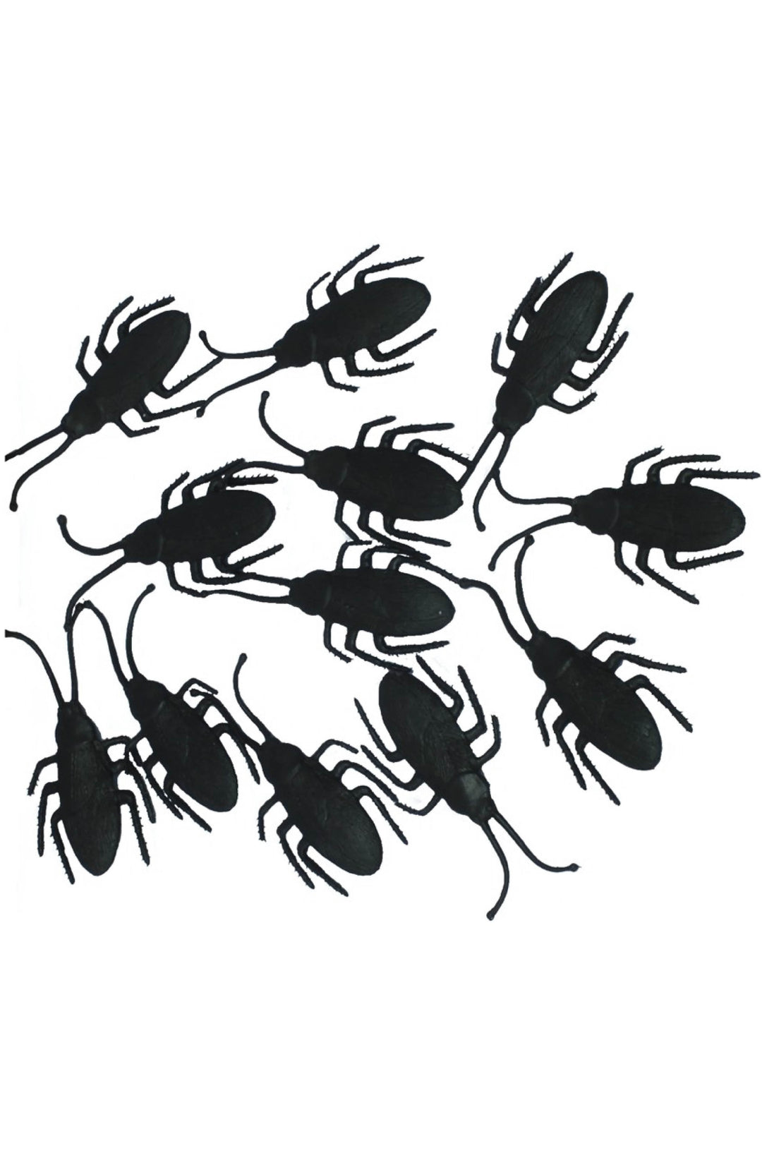 12pcs Plastic Beetles.