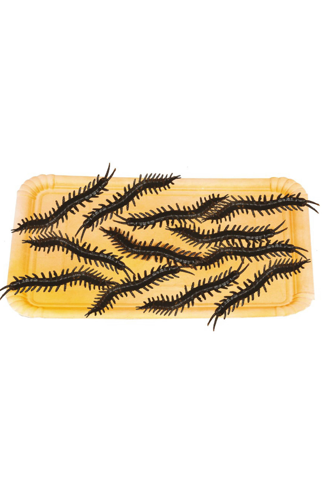 12 Plastic Centipedes.