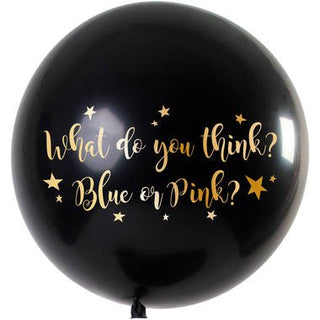 Balloon Gender Reveal Boy Metallic - PartyExperts