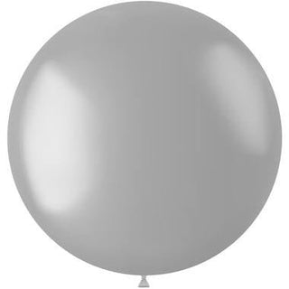 Balloon XL Moondust Silver Metallic - PartyExperts