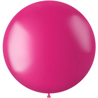 Balloon XL Radiant Fuchsia Pink Metallic - PartyExperts