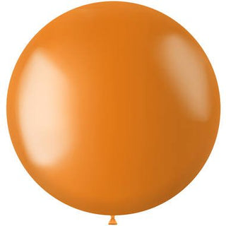 Balloon XL Radiant Marigold Orange Metallic - PartyExperts