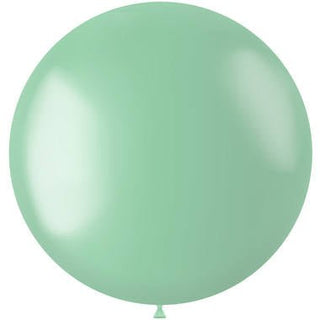Balloon XL Radiant Minty Green Metallic - PartyExperts