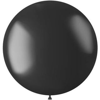 Balloon XL Radiant Onyx Black Metallic - PartyExperts