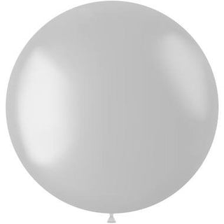 Balloon XL Radiant Pearl White Metallic - PartyExperts