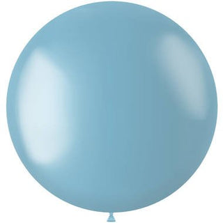 Balloon XL Radiant Sky Blue Metallic - PartyExperts