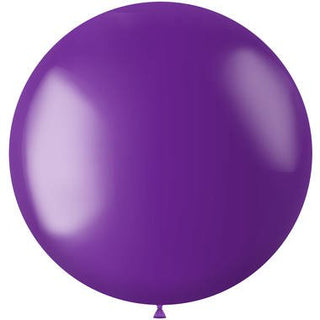 Balloon XL Radiant Violet Purple Metallic - PartyExperts