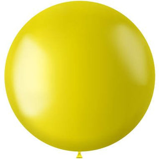 Balloon XL Radiant Zesty Yellow Metallic - PartyExperts