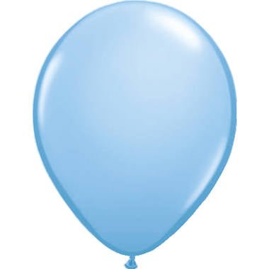 Balloons Light Blue Metallic - PartyExperts