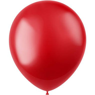 Balloons Radiant Fiery Red Metallic - PartyExperts