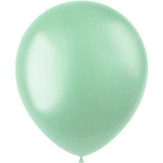 Balloons Radiant Minty Green Metallic - PartyExperts