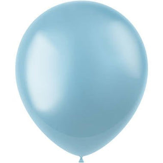 Balloons Radiant Sky Blue Metallic - PartyExperts