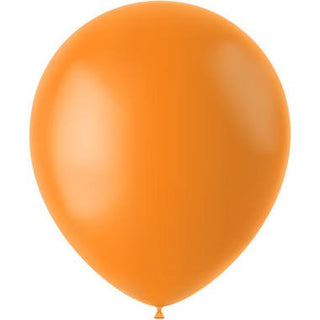 Balloons Tangerine Orange Matt - PartyExperts