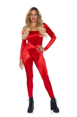 Basic Long Sleeved Spandex Catsuit - PartyExperts