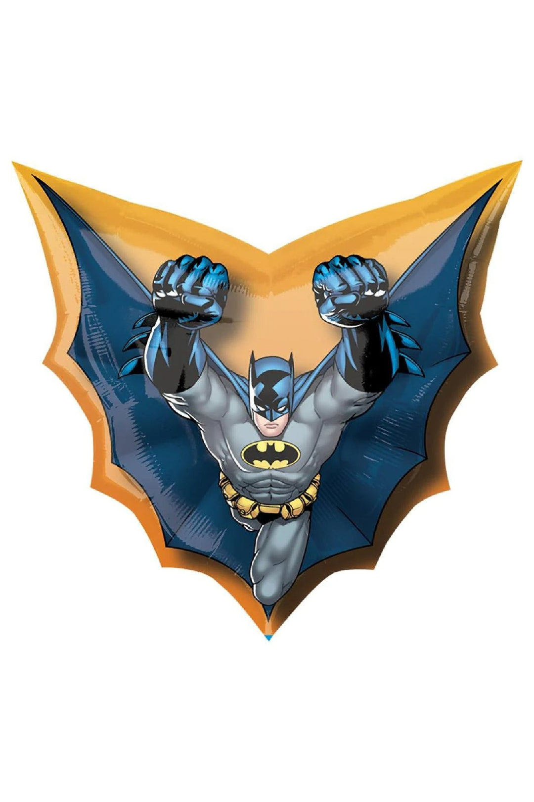 Batman Cape Shape Foil Balloon 28 X 27in - PartyExperts