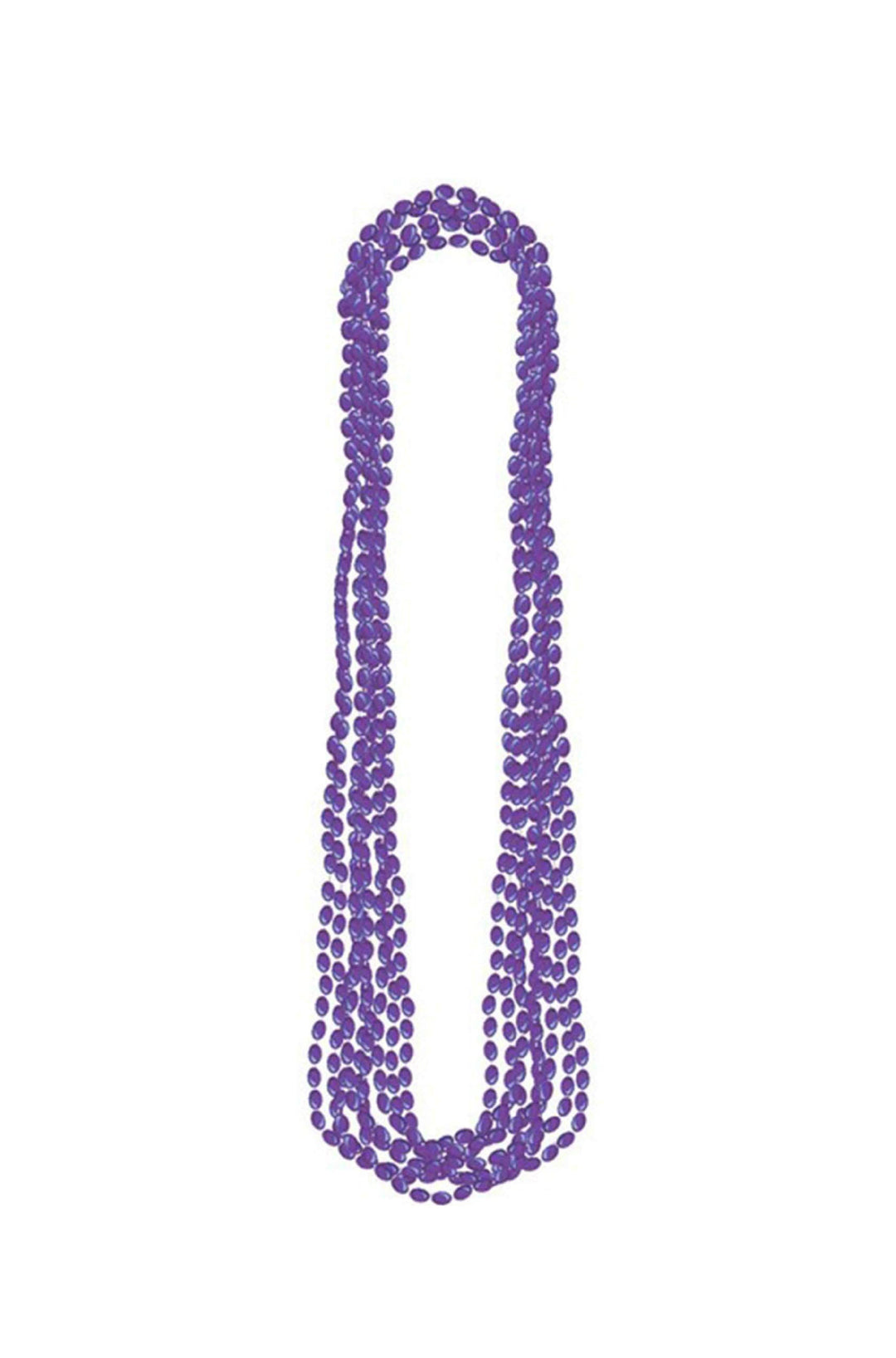 Bead Neckles Purple - PartyExperts