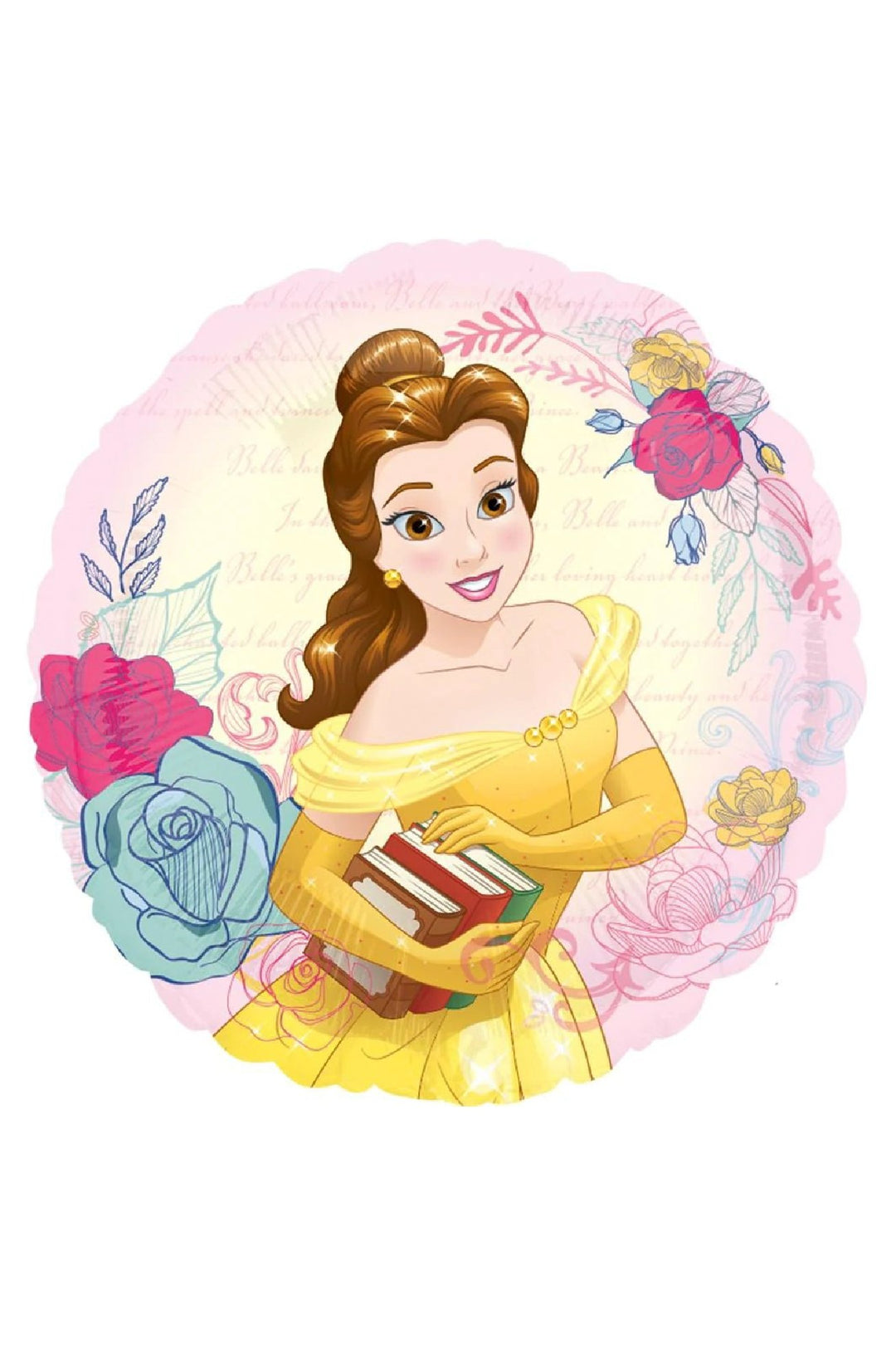 Beauty & The Beast Foil Balloon 18in - PartyExperts