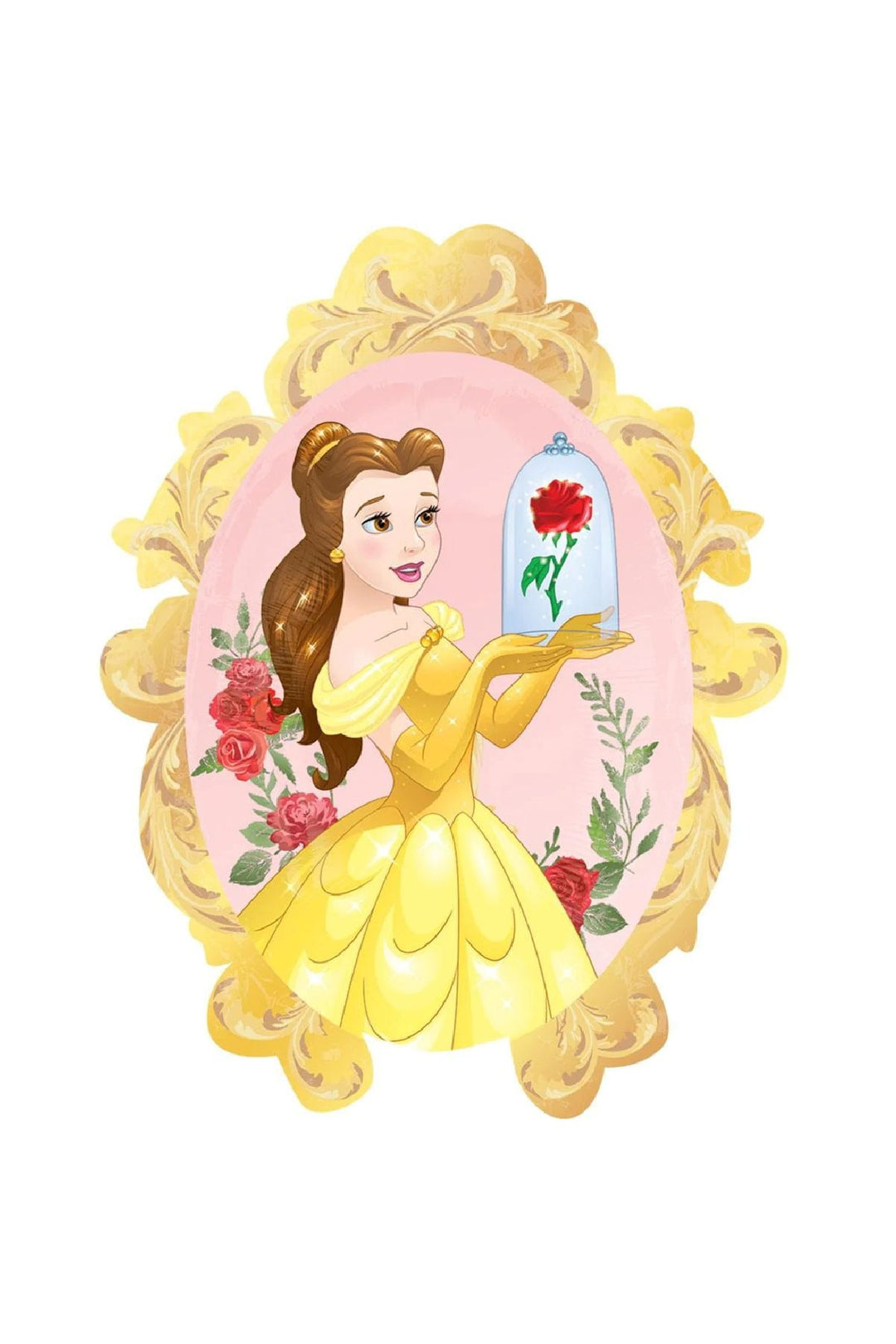 Beauty & The Beast SuperShape Balloon 31x25in - PartyExperts