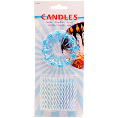 Birth Boy Candles - PartyExperts