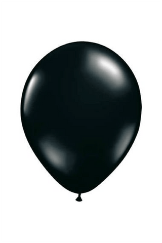 Black Balloons - 10 pieces - PartyExperts