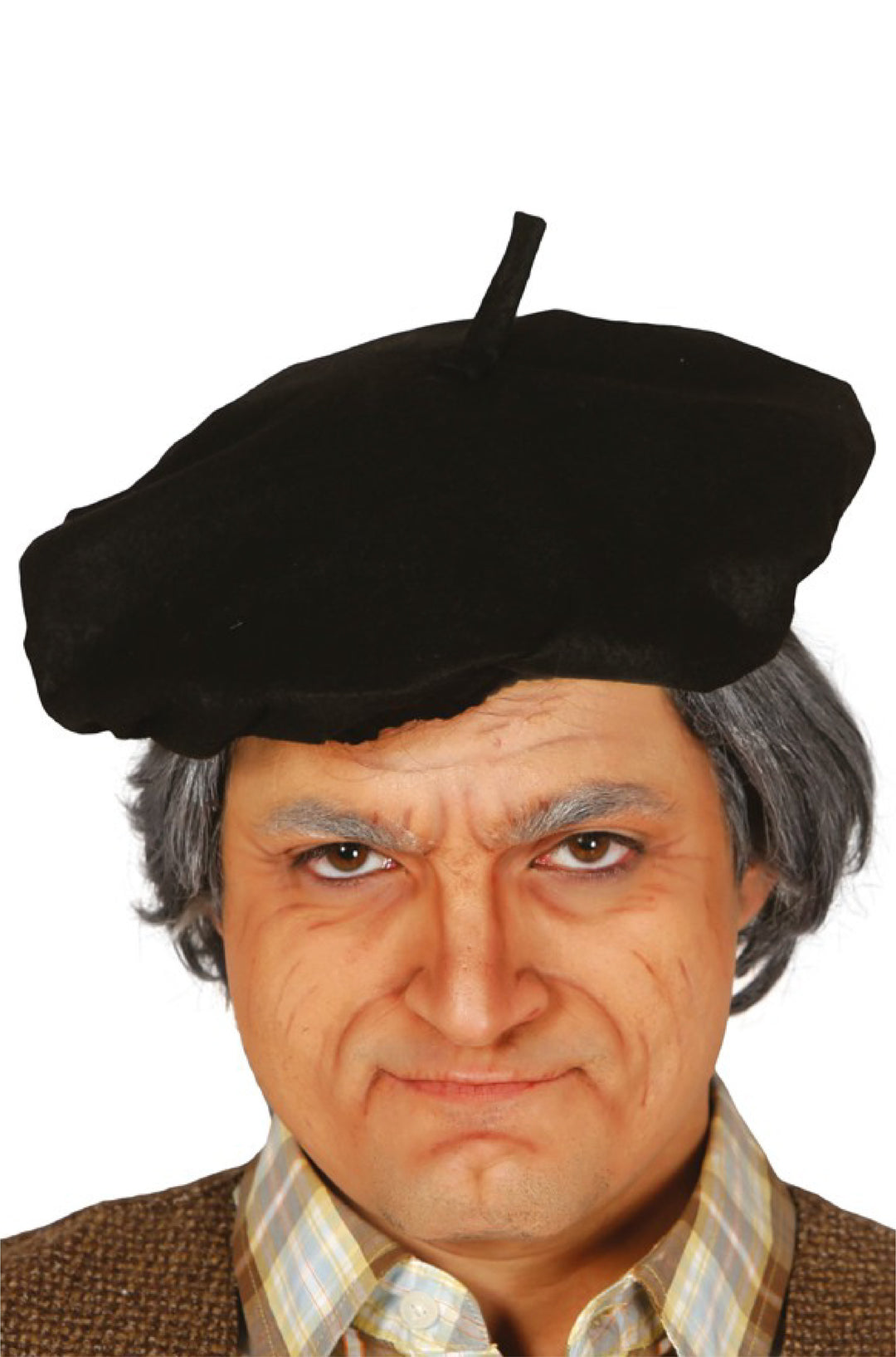 Black Beret Hat.