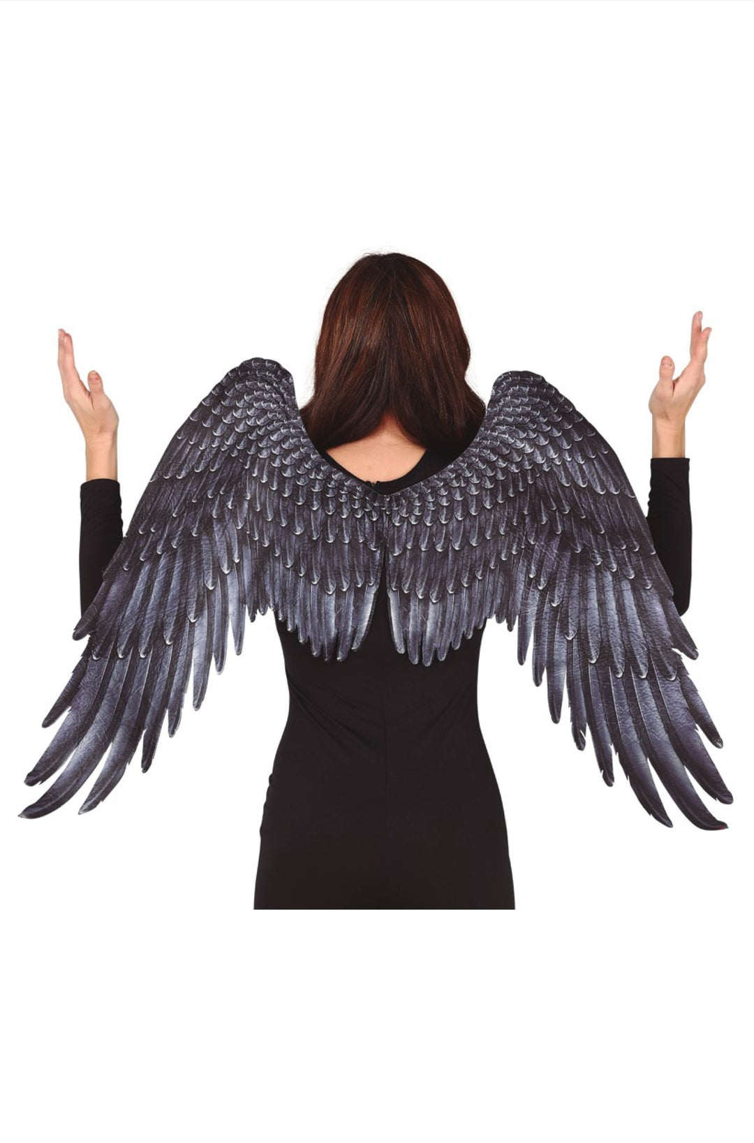 BLACK CLOTH ANGEL WINGS - PartyExperts