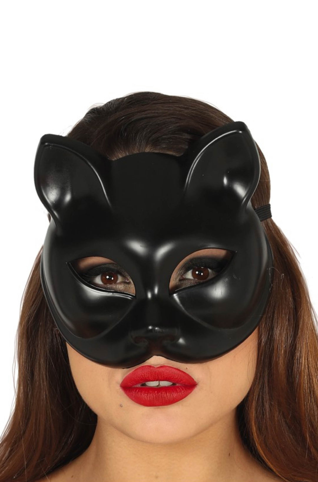 BLACK KITTY MASK - PartyExperts