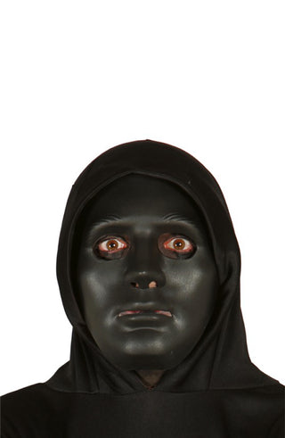 Black PVC Mask.