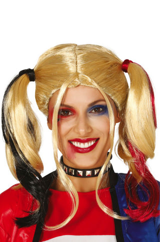 Blonde Wig with Ponytails.