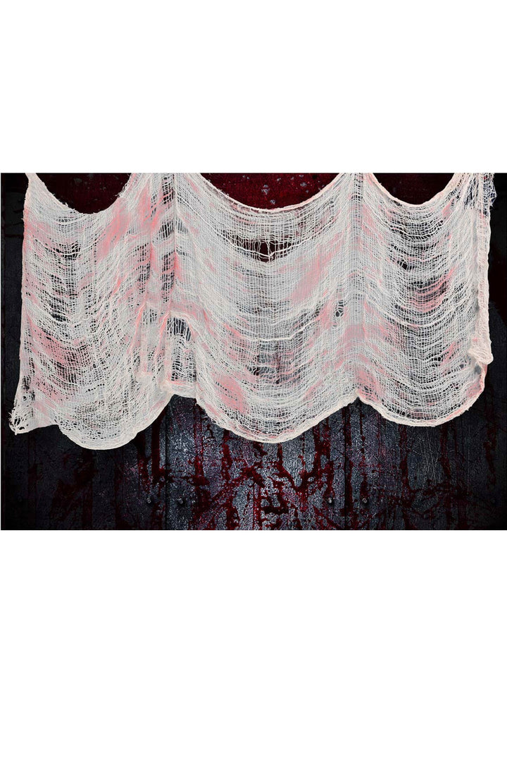 BLOODY FABRIC 76X228 CM - PartyExperts