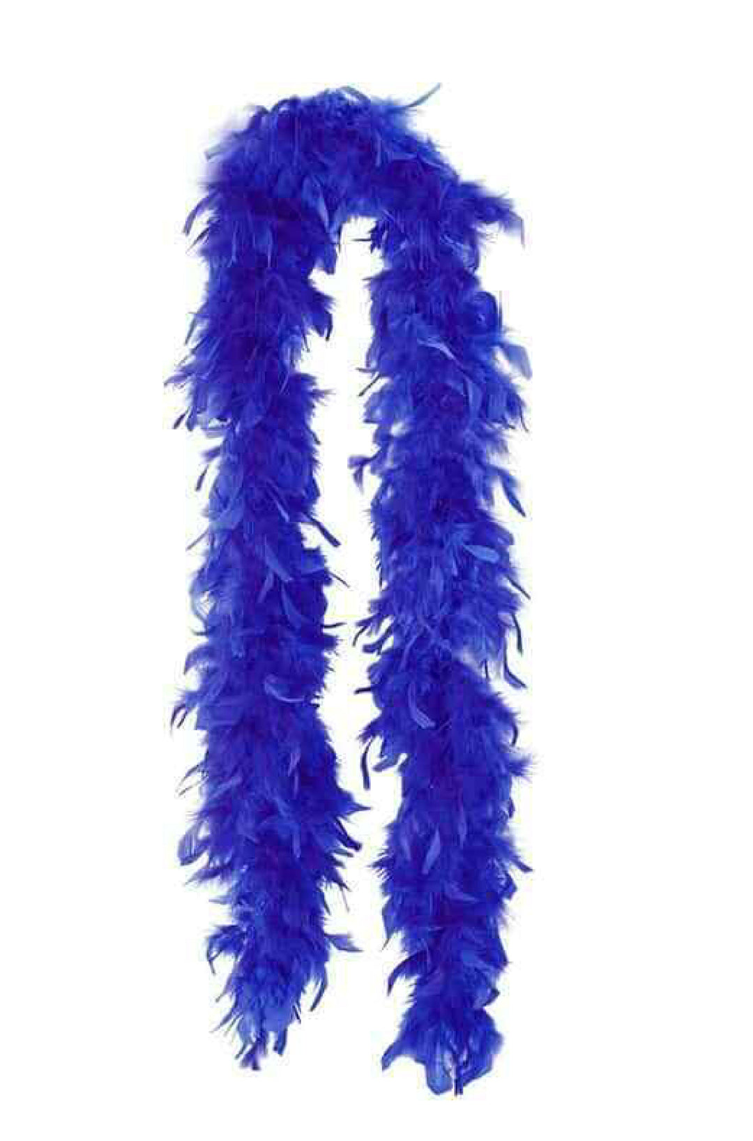 BLUE BOA FEATHER - PartyExperts