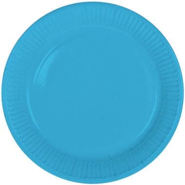 Blue Disposable Plates - PartyExperts