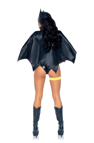 Bombshell Bat Hero Costume - PartyExperts