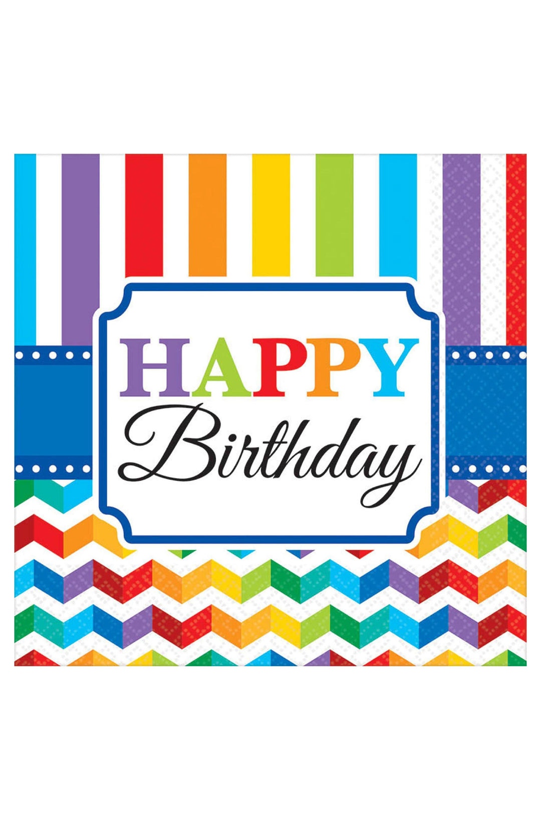 BRIGHT BIRTHDAY NAPKINS - PartyExperts