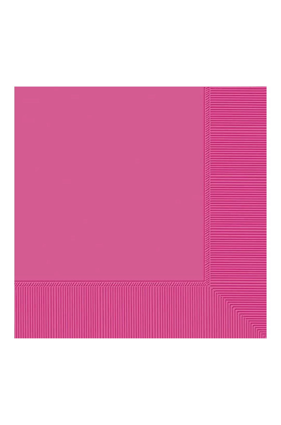 BRIGHT PINK NAPKINS - PartyExperts