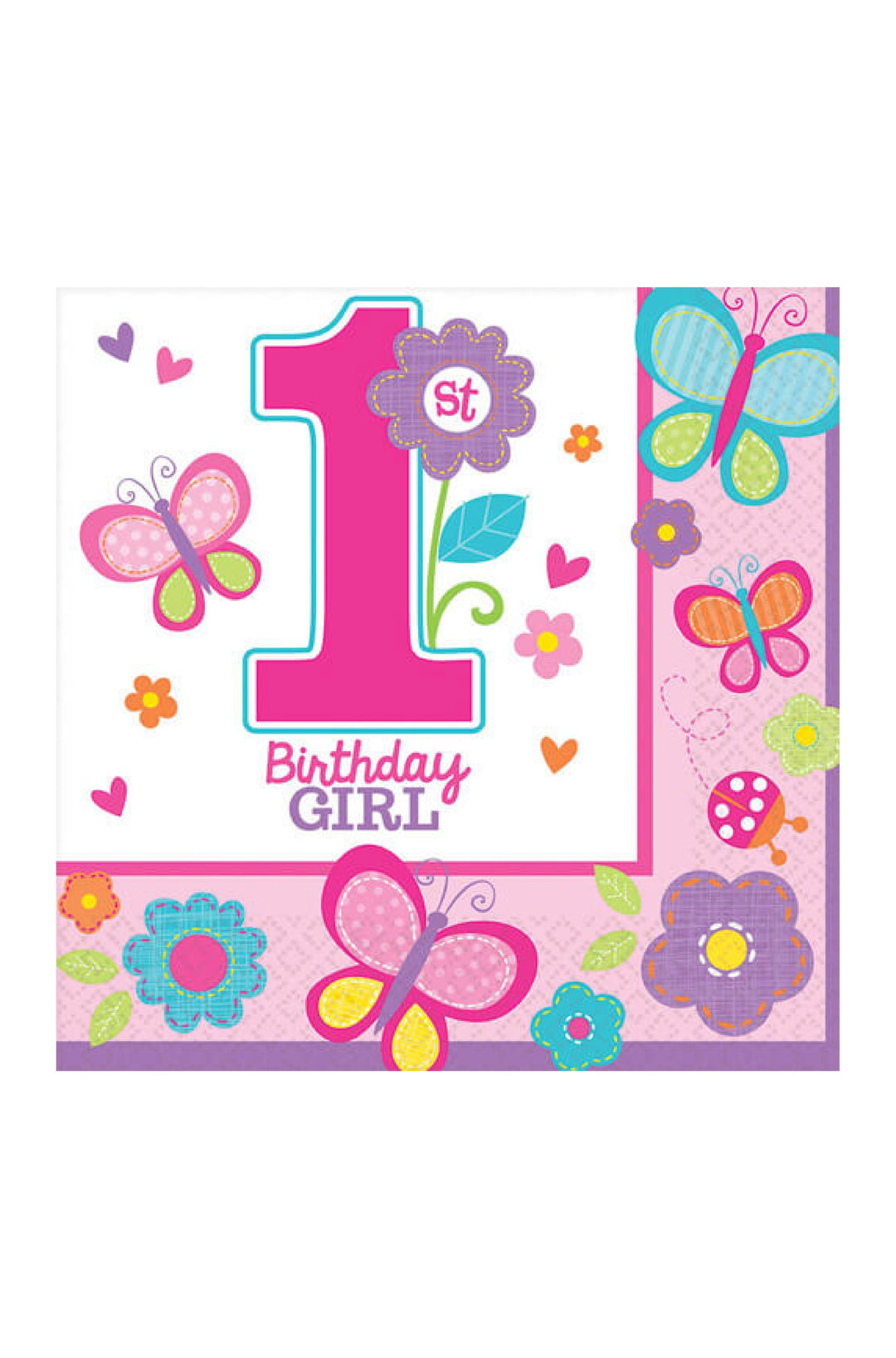 BRITHDAY GIRL NAPKINS - PartyExperts