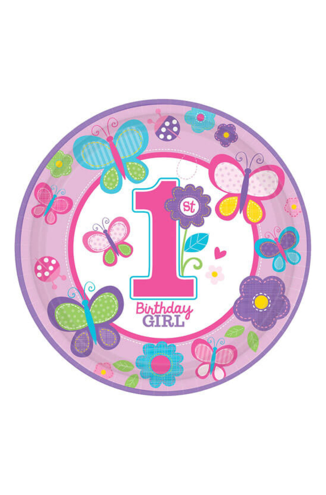 BRITHDAY GIRL PLATES 1 - PartyExperts