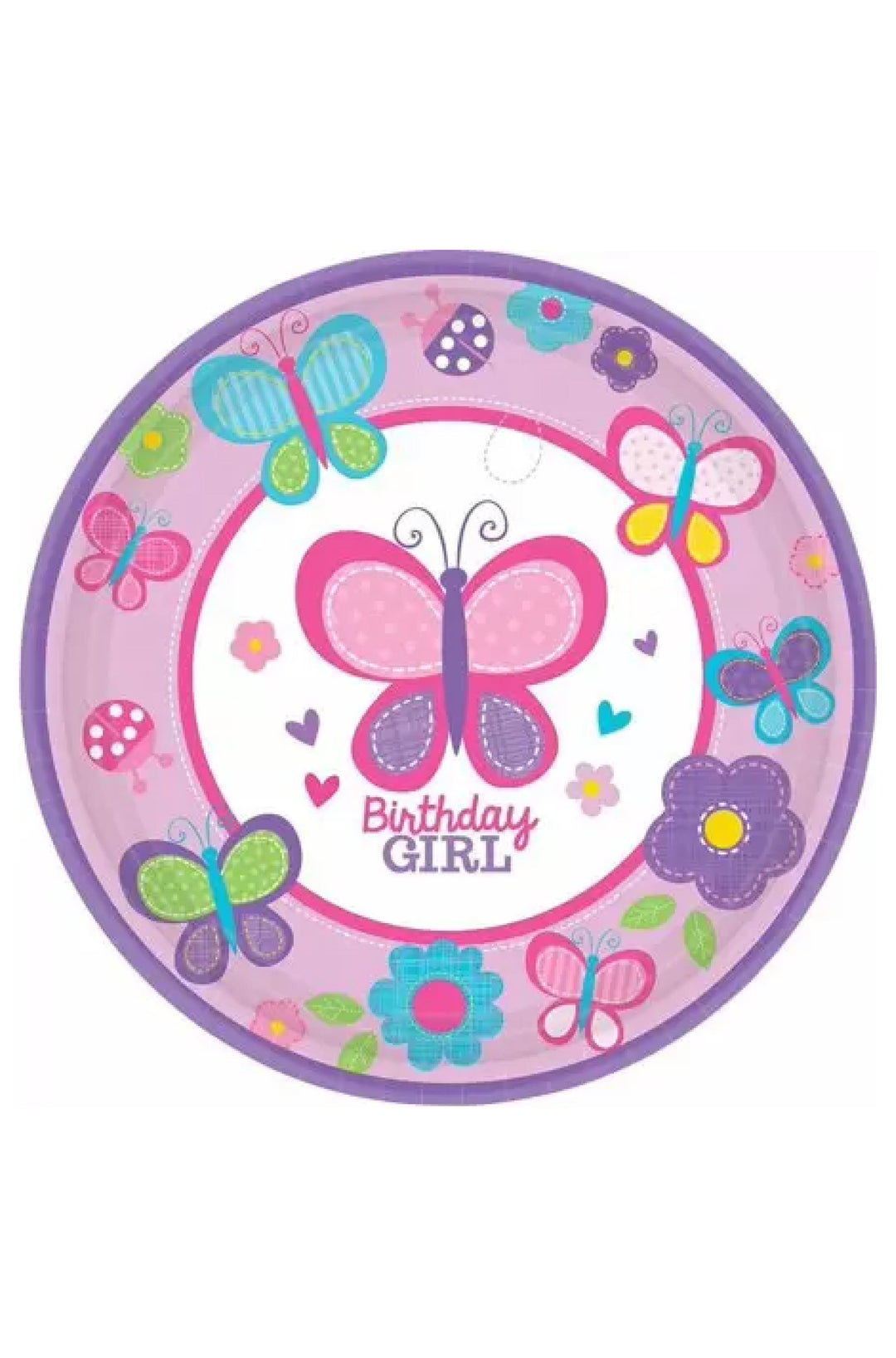 BRITHDAY GIRL PLATES - PartyExperts