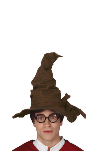Brown Wizard Hat.